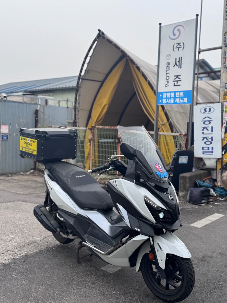 SYM 크루심알파125 이미지