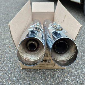 할리데이비슨 ~16년 투어링 구형 순정머플러 이미지