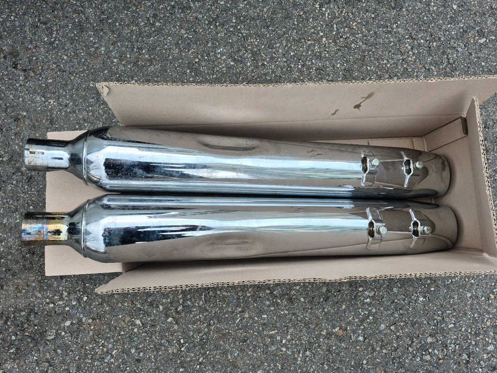 할리데이비슨 ~16년 투어링 구형 순정머플러 이미지