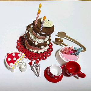 리멘트 미니마우스 러블리케이크 /디즈니 단종 식완 이미지