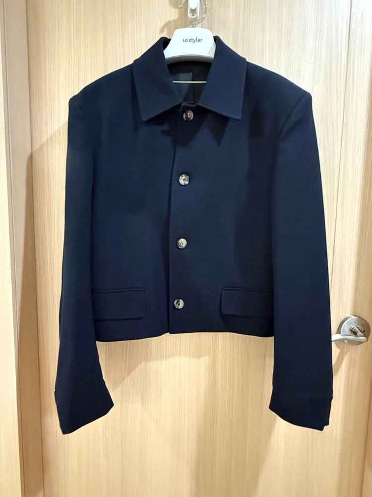 렉토 24FW 울블렌드 숏자켓M(새상품급) 이미지