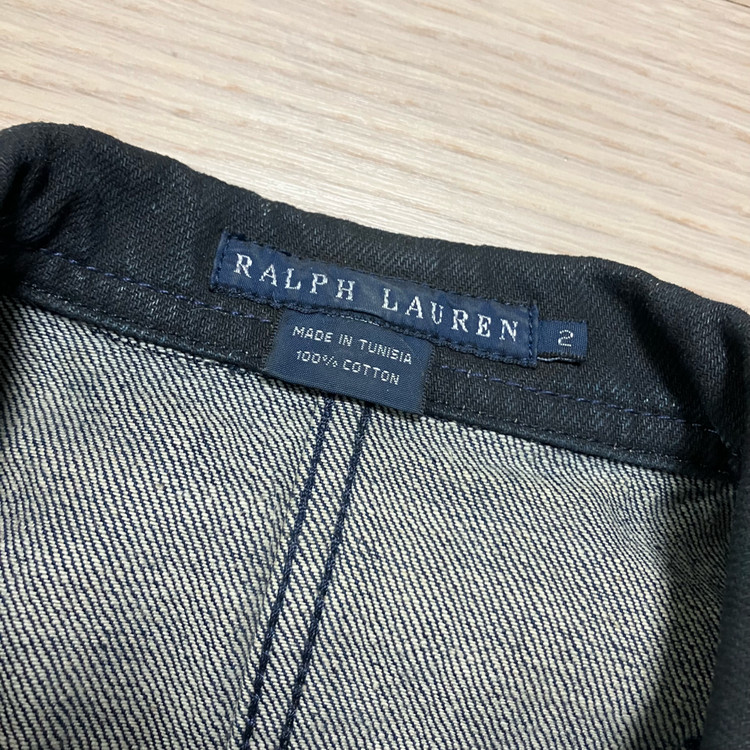 [Polo] 폴로 랄프로렌 데님 워싱 코팅 자켓 이미지
