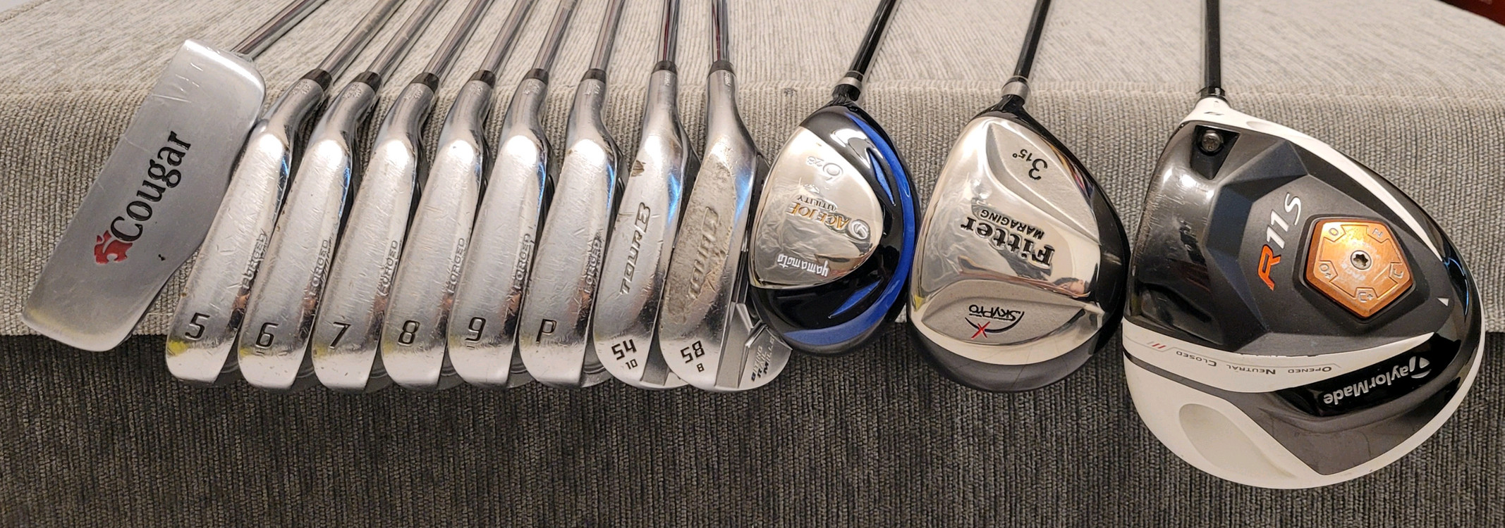 + 투어스테이지 + 남성용 골프채 풀세트 이미지