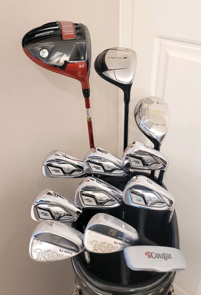 + 미즈노 + 남성용 골프채 풀세트 이미지