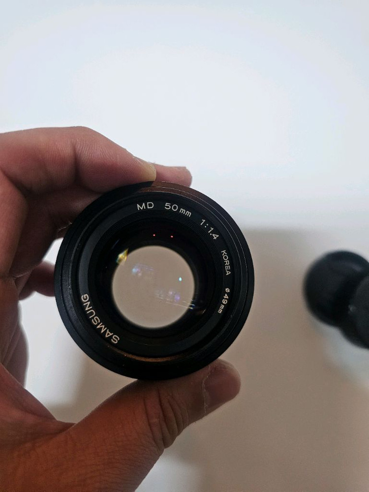 [A급]삼성(미놀타) MD 50mm f1.4 렌즈 (MD 50.4)수동렌즈(미놀타 필름카메라 용 렌즈) 이미지