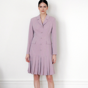 오떼뜨(octette) 플리츠 테일러드 원피스 55 새상품 이미지