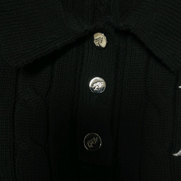 폴로 랄프로렌 케이블 니트 탑 블랙 S 이미지