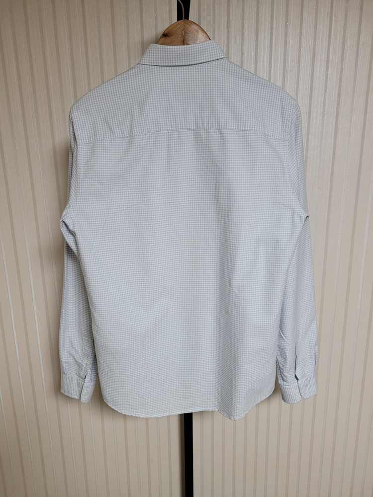 아미 깅엄 스몰하트 자수 셔츠 39 이미지