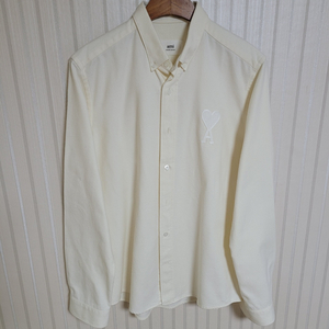 아미 화이트 빅하트 자수 옥스포드 셔츠 40 이미지