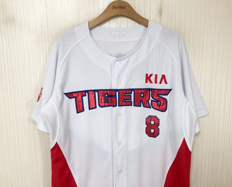 KBO 비젼코리아 기아타이거즈 홈유니폼/져지 105 #8 안치홍 이미지