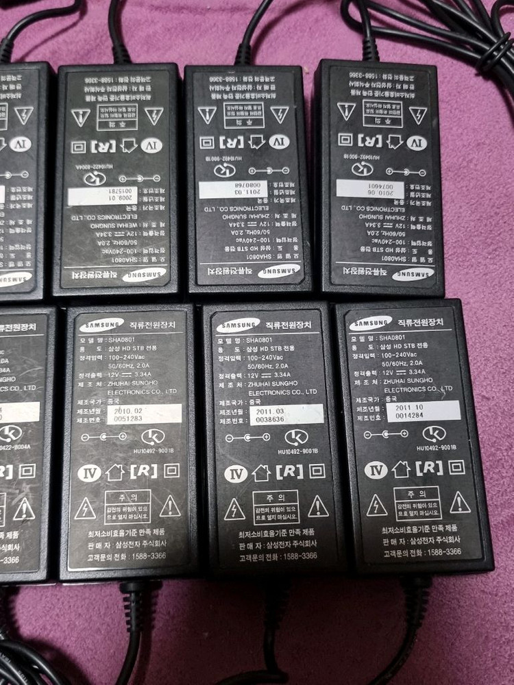 삼성 12v 3.34a 어댑터 14개 판매합니다 이미지