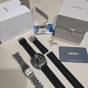 세이코 슬림터틀 SPB317, 엉클 쌀알 브레이슬릿 이미지