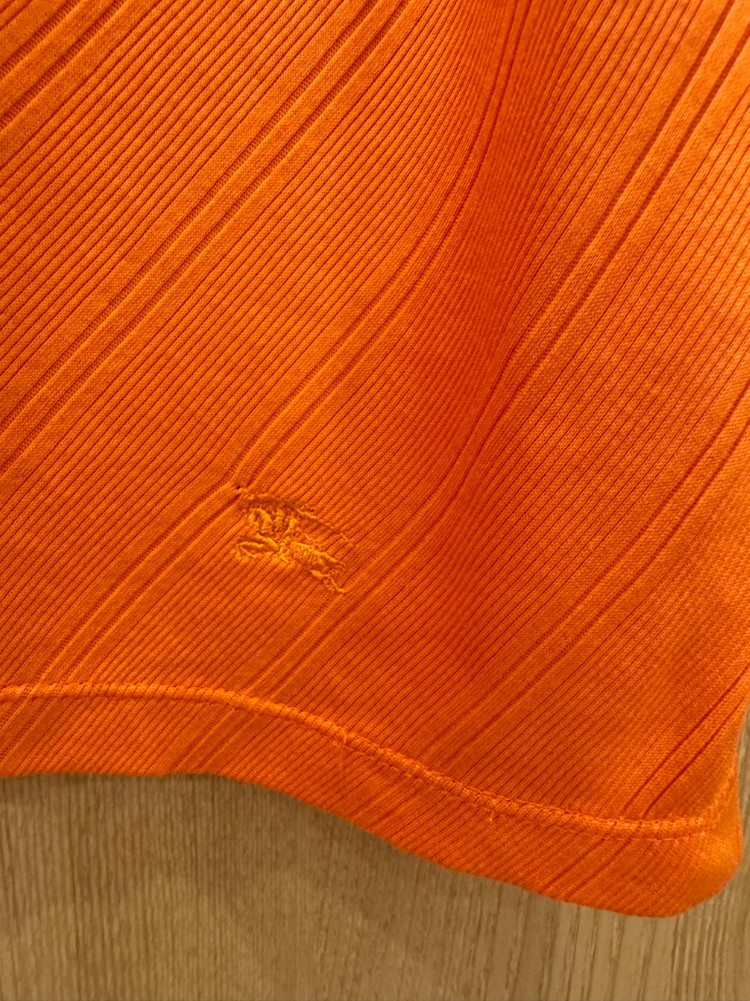 버버리 런던 오렌지반팔레이스티 이미지