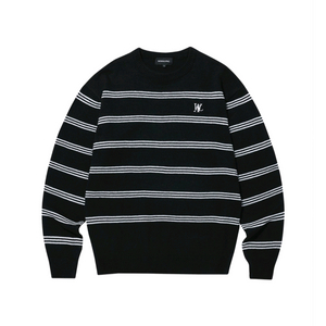 우알롱 시그니처 스트라이프 니트 이미지
