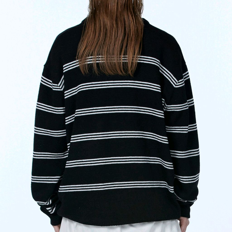 우알롱 시그니처 스트라이프 니트 이미지