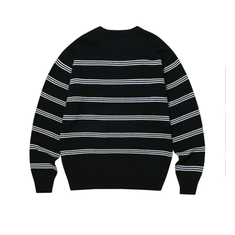 우알롱 시그니처 스트라이프 니트 이미지