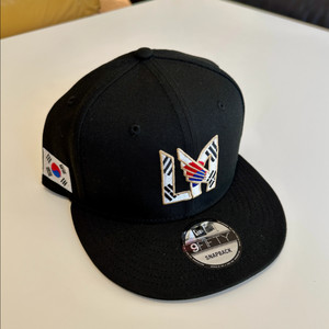 LAFC 뉴에라 스냅백 블랙 신품 손흥민 이미지