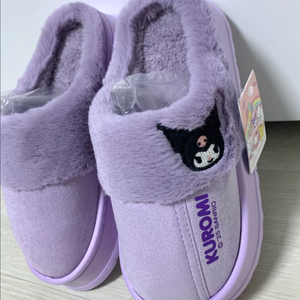 산리오 쿠로미 털 어그 슬리퍼 260mm (240-245) 이미지