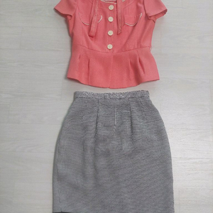 샤틴 자켓 치마세트 55 이미지