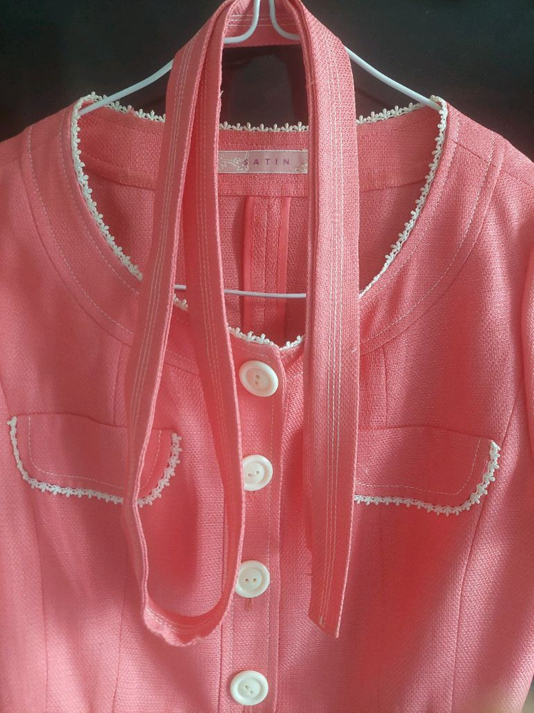 샤틴 자켓 치마세트 55 이미지