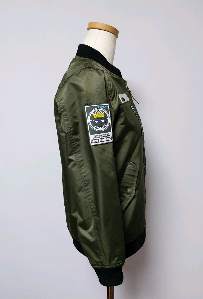 펠틱스 아동 카키색 봄버 자켓(150) 이미지