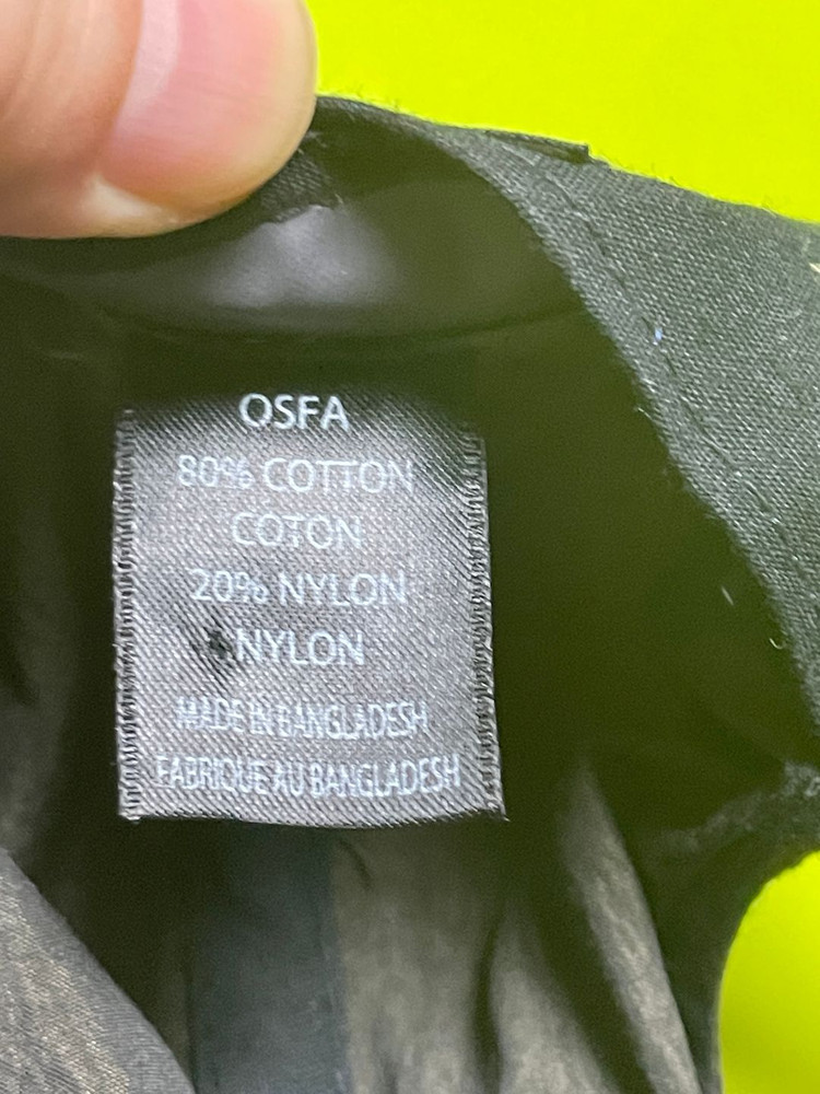 스투시 바이오 워시드 빅 로고 로우 프로 캡 차콜 이미지