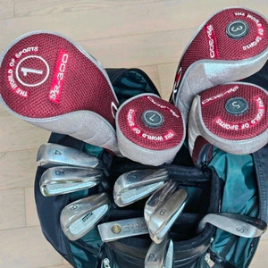 지브이투어 골프채 풀세트 일본제 1회라운딩제품 거의새거 이미지