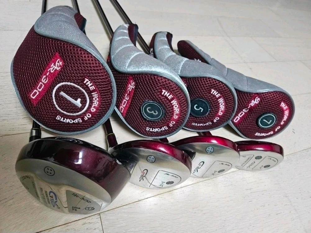 지브이투어 골프채 풀세트 일본제 1회라운딩제품 거의새거 이미지