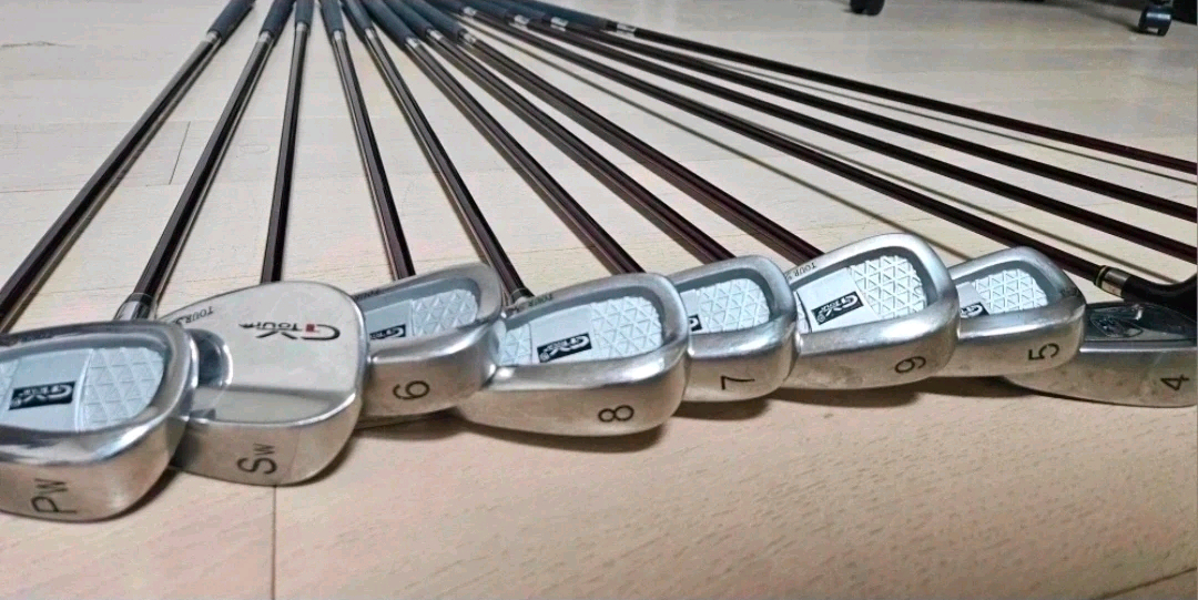 지브이투어 골프채 풀세트 일본제 1회라운딩제품 거의새거 이미지