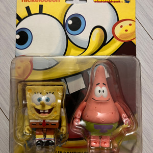 메디콤토이 쿠브릭 스폰지밥 & 뚱이 2팩 세트 (정품) 이미지