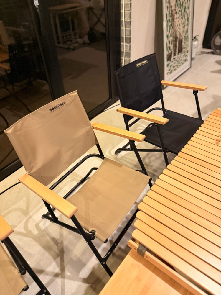 브루클린웍스 캠핑체어(2개씩!) 총8개 이미지