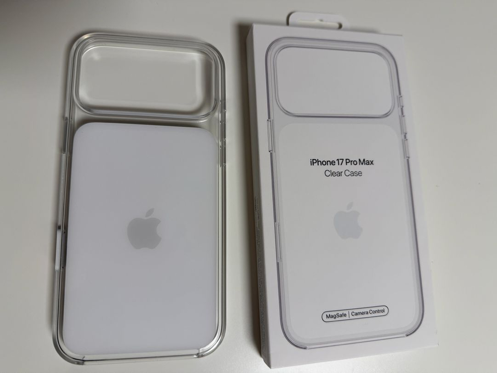 애플 아이폰 17 프로 맥스 정품 투명케이스 판매 이미지