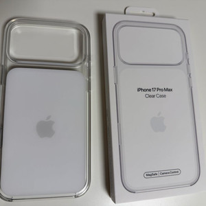 애플 아이폰 17 프로 맥스 정품 투명케이스 판매 이미지