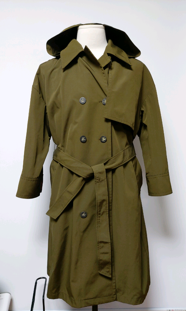 칼 라거펠트 여성 트렌치코트 카키(100) 이미지