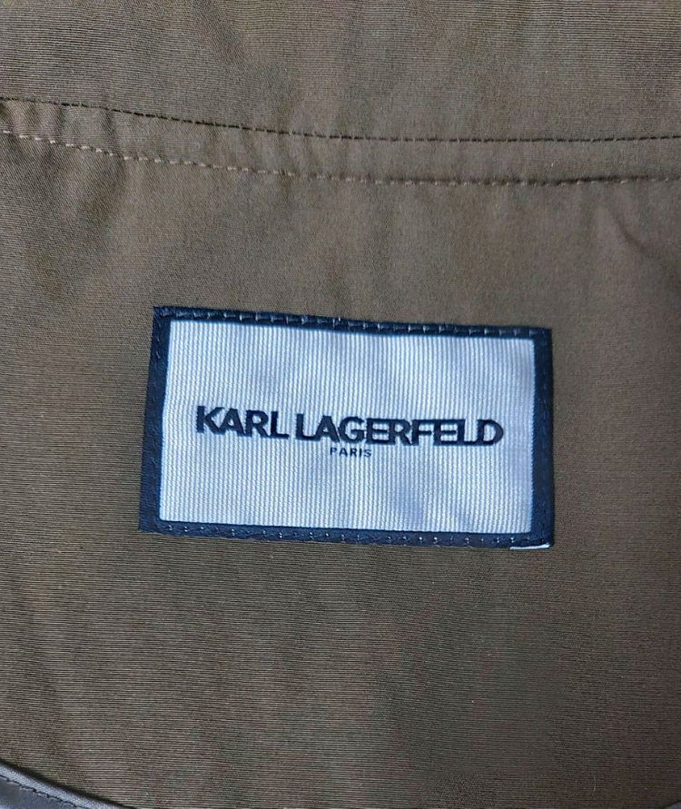 칼 라거펠트 여성 트렌치코트 카키(100) 이미지