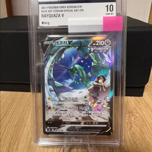 [한국판] 포켓몬 카드 레쿠쟈 V 특일 BRG 10 이미지