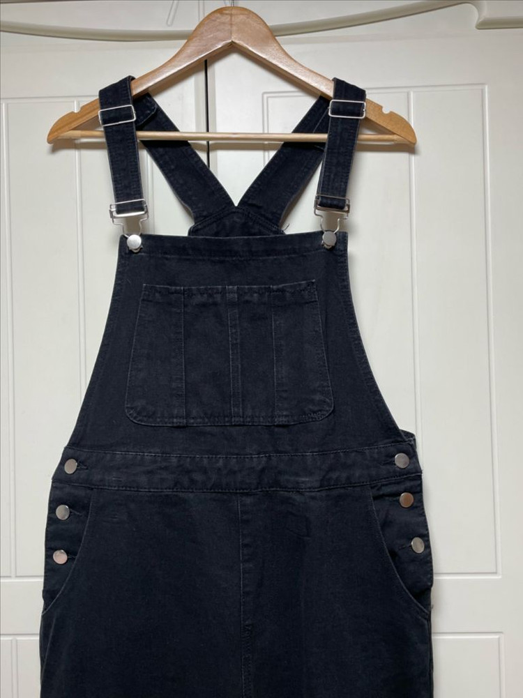 와이드 멜빵바지 이미지