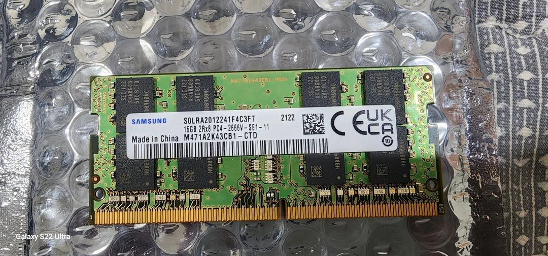 삼성 노트북 램 DDR4 32 GB 판매 합니다. 이미지
