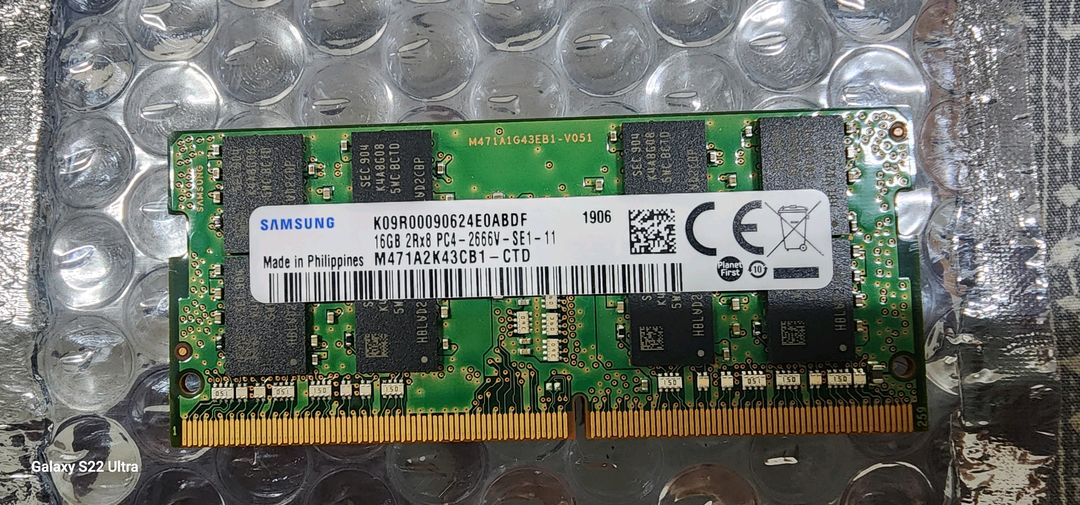 삼성 노트북 램 DDR4 32 GB 판매 합니다. 이미지