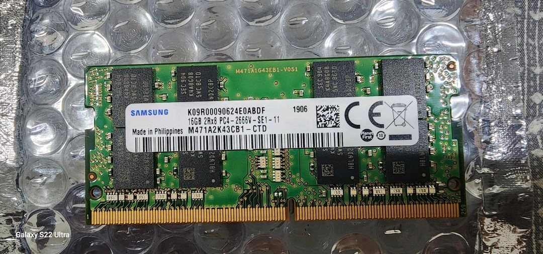 삼성 노트북 램 DDR4 32 GB 판매 합니다. 이미지