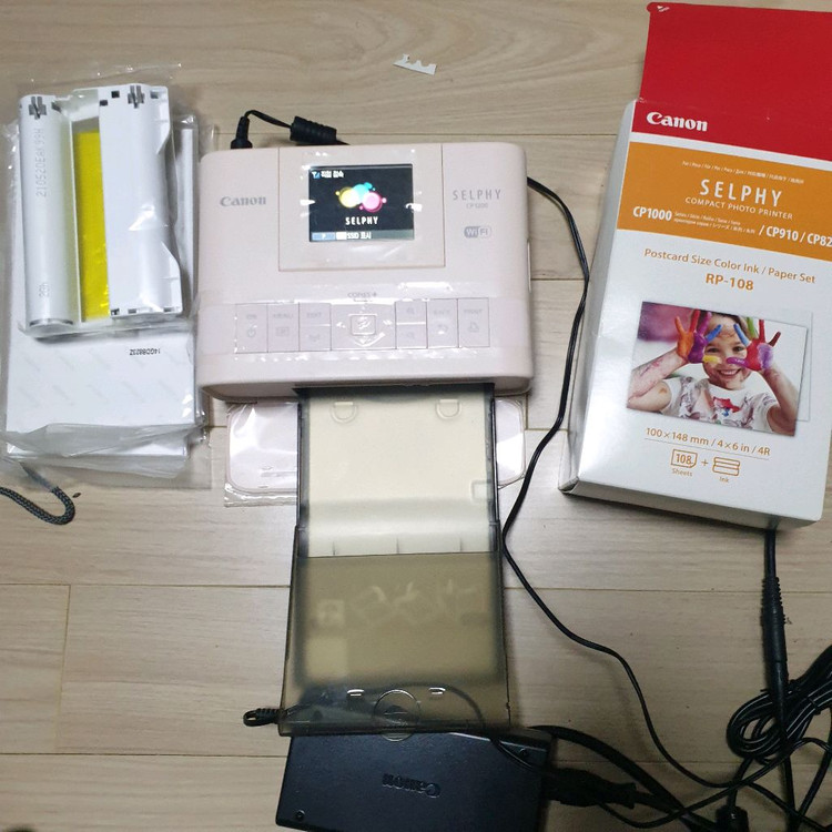 캐논 셀피 CP1200 포토프린터 + RP-108 용지 이미지