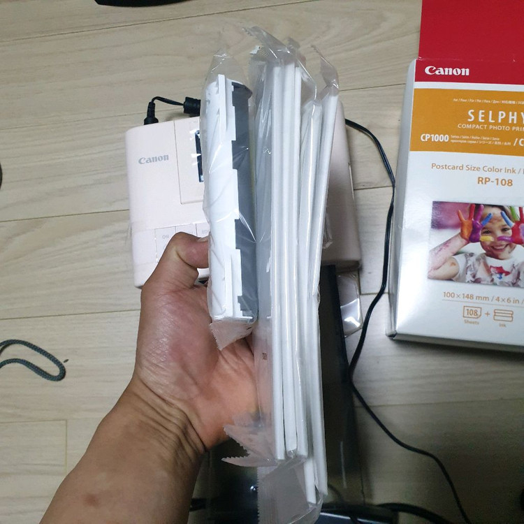 캐논 셀피 CP1200 포토프린터 + RP-108 용지 이미지