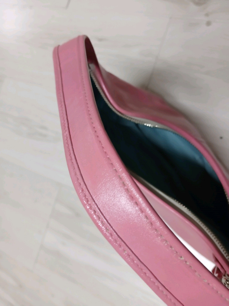 코치 가죽 호보백, 살구분홍색 이미지