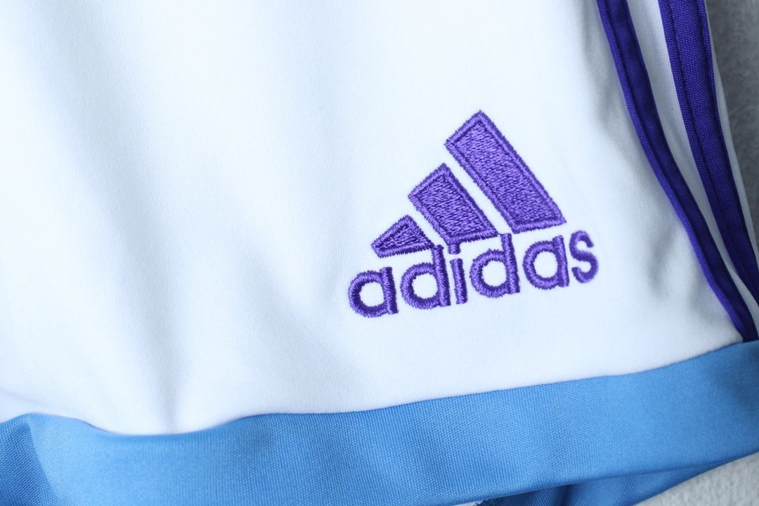 (M-L) 아디다스 반바지 팬츠 축구 기능성 화이트 이미지