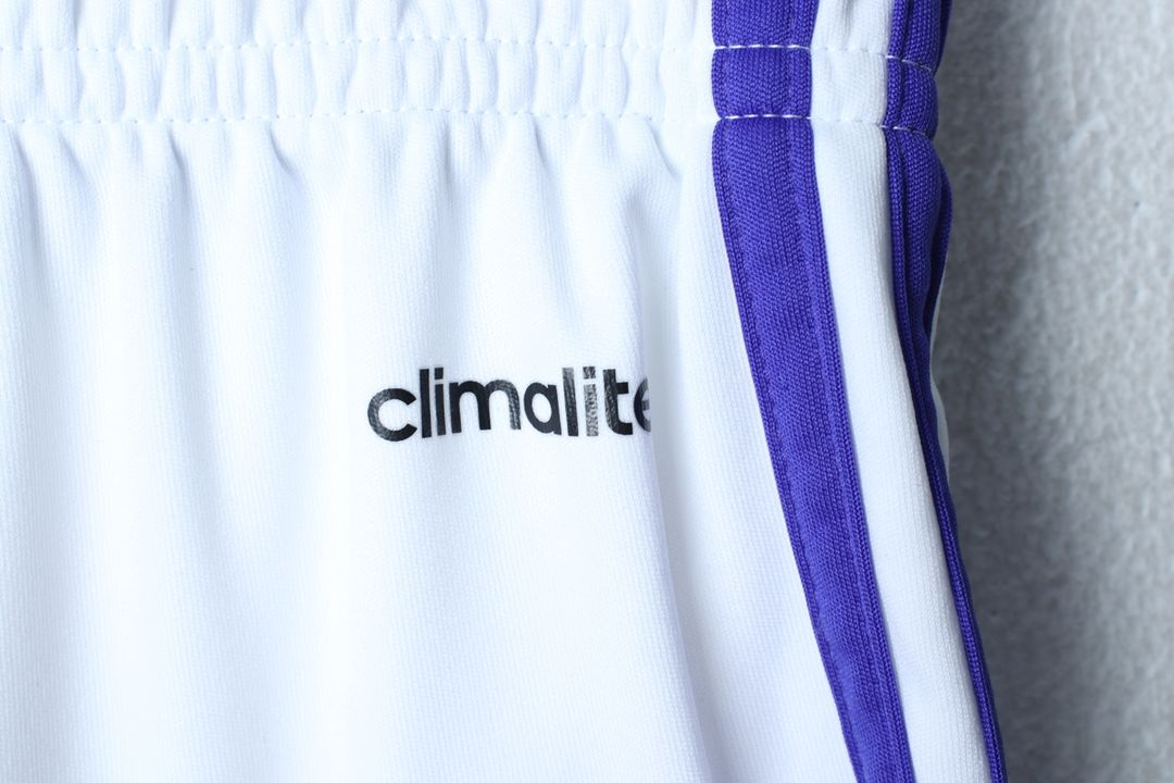 (M-L) 아디다스 반바지 팬츠 축구 기능성 화이트 이미지