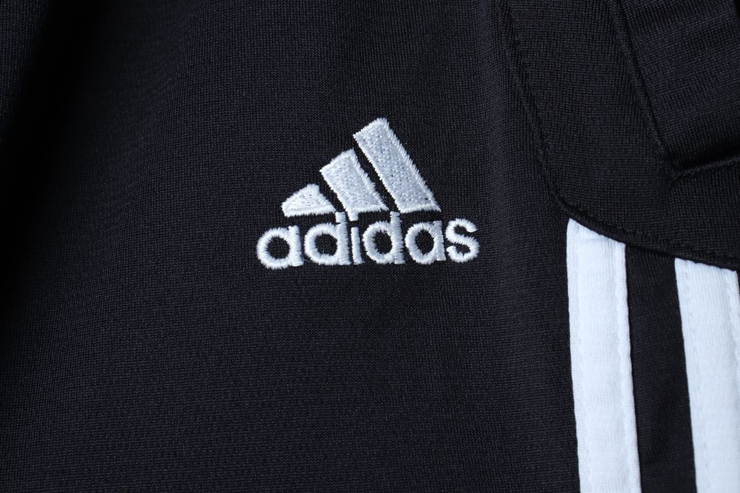 (M-L) 아디다스 반바지 팬츠 축구 밴딩 블랙 이미지