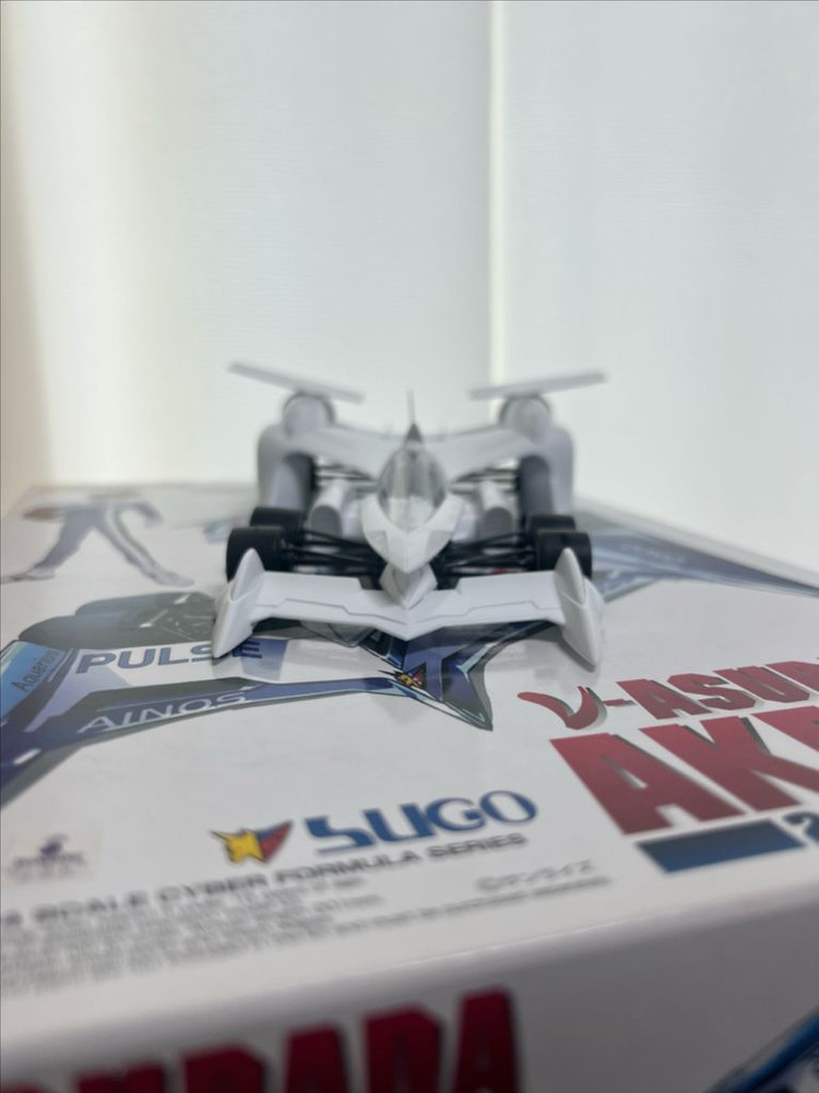 사이버 포뮬러 아오시마 아스라다 AKF-0 미도색 조립완료 제품 프라모델 이미지