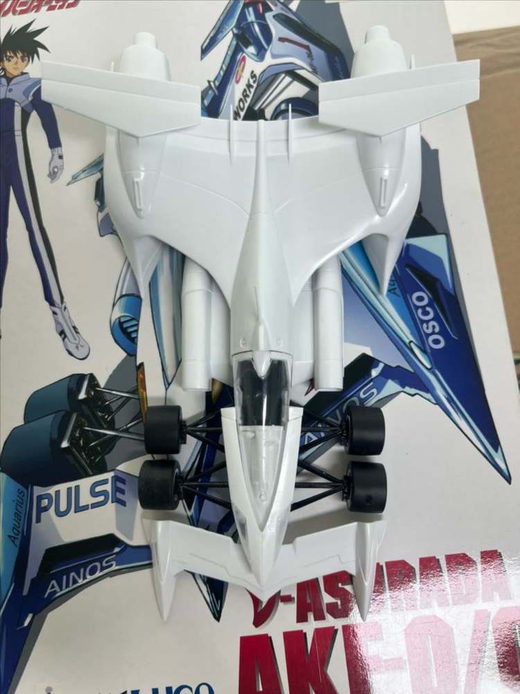 사이버 포뮬러 아오시마 아스라다 AKF-0 미도색 조립완료 제품 프라모델 이미지