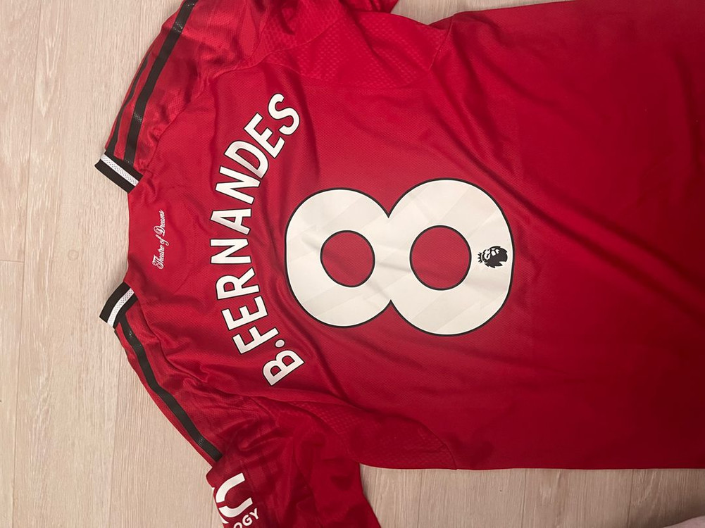 아디다스 25/26 맨유 유니폼 브페 마킹 M(95) 이미지