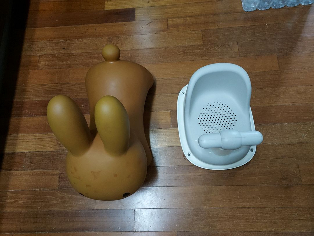 아기점핑볼,아기목욕의자 전부13000원 이미지